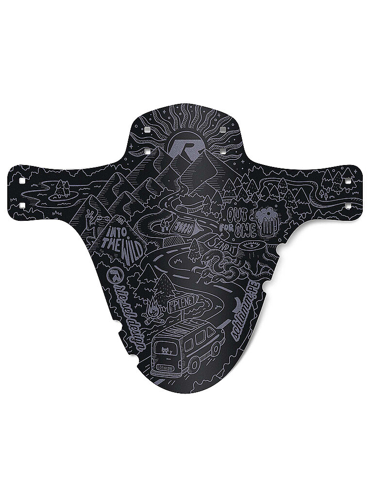 RIESEL DESIGN Mudguard schlamm:PE Vanlife schwarz